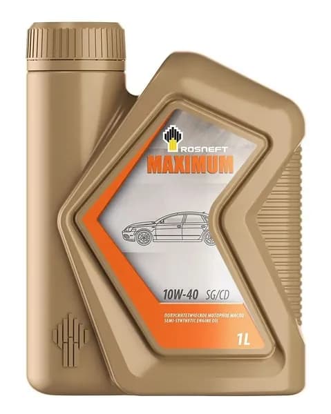 Rosneft 10W-40 Масло моторное, Полусинтетическое, 1 л