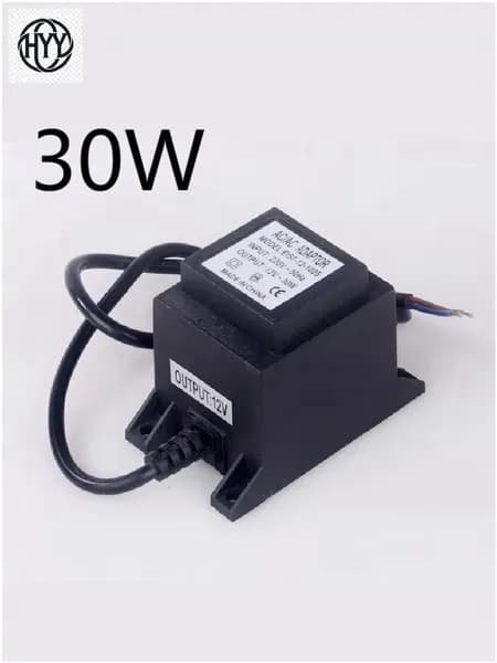 Квадратный наружный трансформатор 220 В в AC12V, 20W30W50W60W, для качественных подводных светодиодных светильников, герметичный низкочастотный преобразователь напряжения