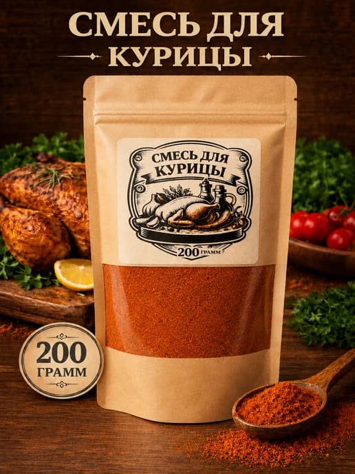 Приправа для курицы и индейки 200 гр