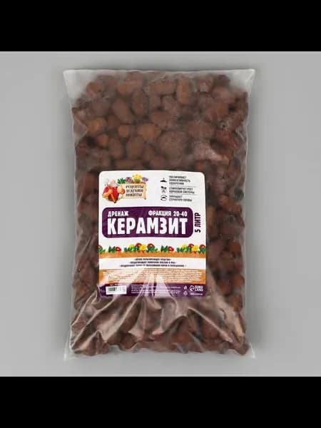 Эффективный дренаж для растений из керамзита