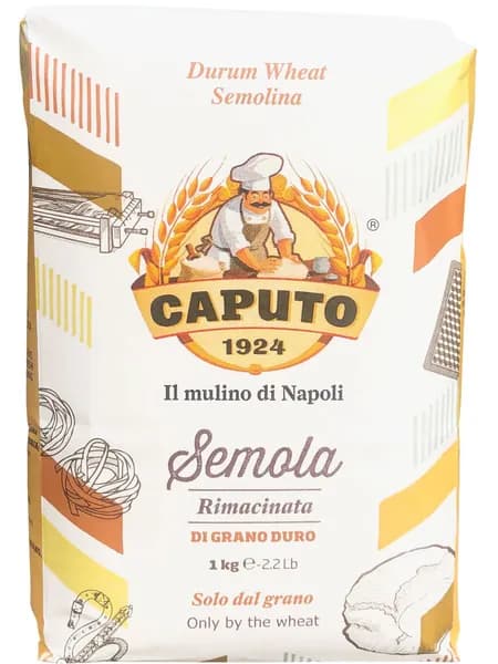 Мука CAPUTO SEMOLA RIMACINATA из твердых сортов пшеницы 1кг