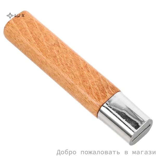 Деревянная металлическая ручка ножа Водонепроницаемая прочная конструкция 1 упаковка