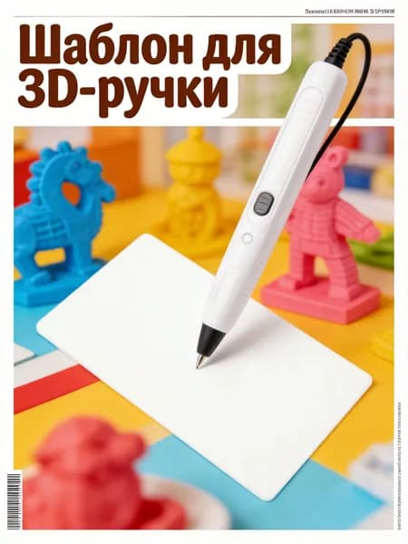 Прозрачные pvc маты для 3d рисования, набор из 10 штук, для детей