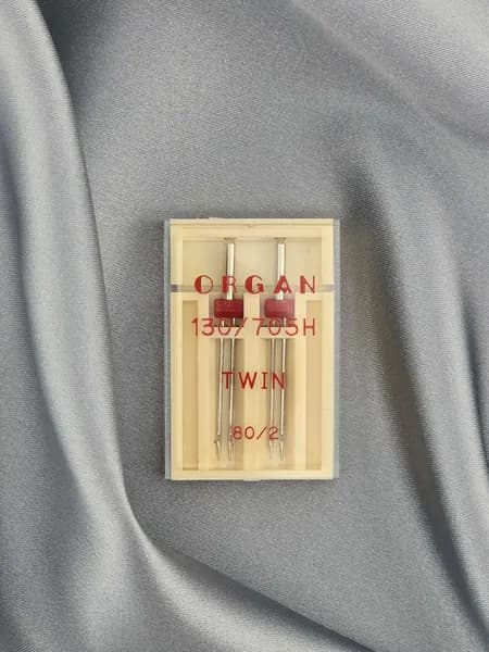 ORGAN TWIN иглы универсальные №80/2, 2шт