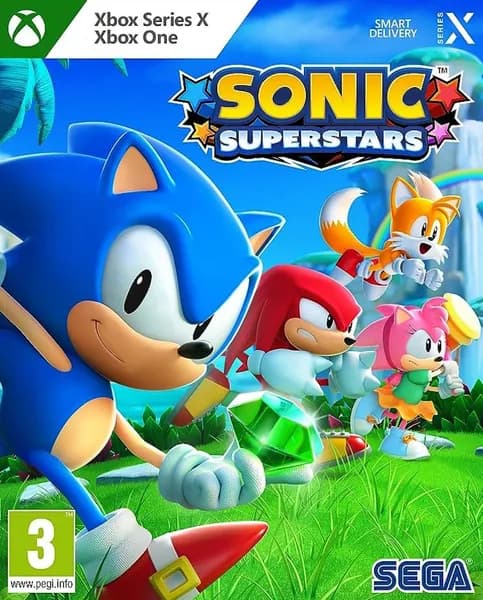 Игра Sonic Superstars Xbox One, Series X Русская Версия Диск на Xbox