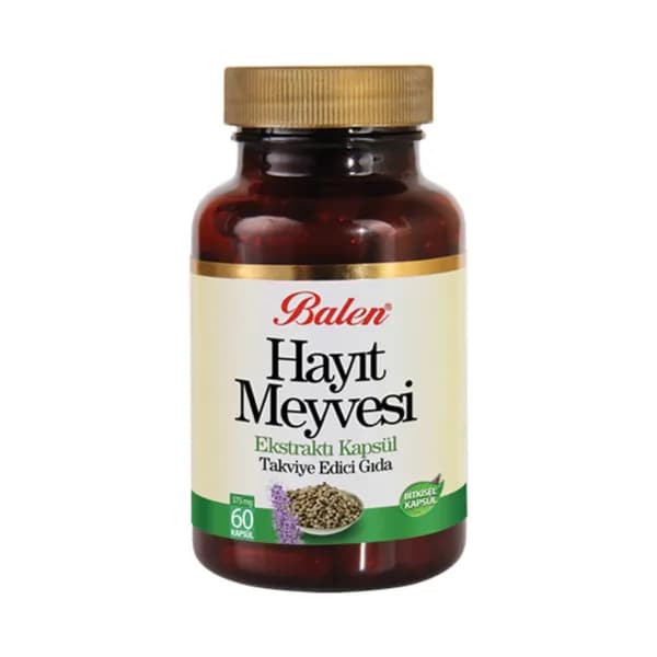 Balen Vitex 60 капсул Натуральный витекс (Agnus Castus) для естественной поддержки женского баланса.