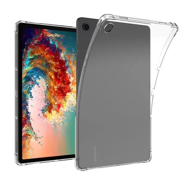 Чехол накладка противоударный прозрачный для планшета Samsung Galaxy Tab S9 FE Plus Wi-Fi (SM-X610NLGECAU) / 12.4 дюйма