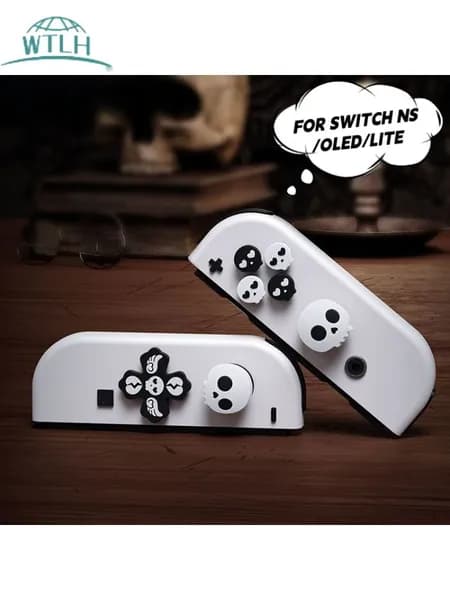 Подходит для наклейки на крышку джойстика Nintendo switch с перекрестной кнопкой/Накладки на стики Nintendo Switch (нинтендо свитч), силиконовые