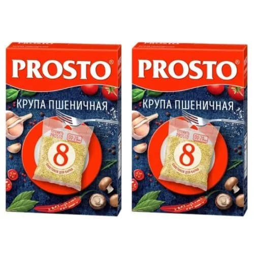 Prosto Пшеничная крупа, 500 г, 2шт