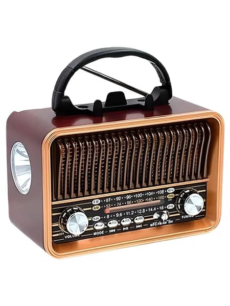 Радиоприемник deespi РЕТРО-СТИЛЬ RE-02 с поддержкой Bluetooth/AM/FM/SW/USB/AUX/MicroSD