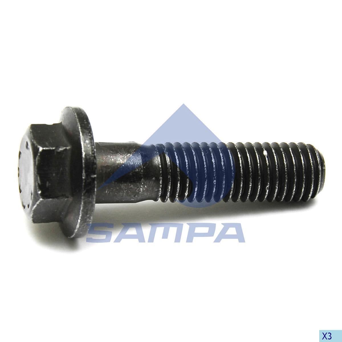 Болт М10х1.5х40 102.540 SAMPA