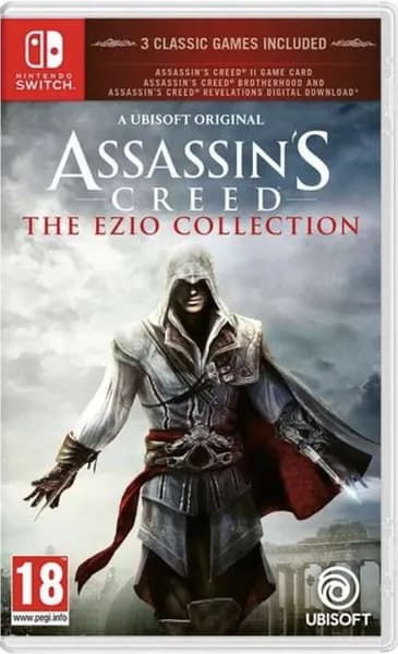 Игра Assassin's Creed: Эцио Аудиторе Коллекция (The Ezio Collection) (Nintendo Switch, Русская версия)