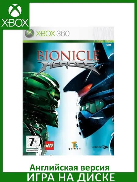 Игра Bionicle Heroes Xbox 360 Диск Английская версия