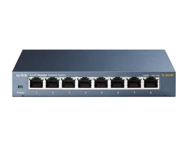 TP-Link Комплект с модемом/роутером TL-SG108 (Весь мир)