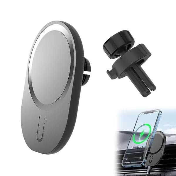 Беспроводное автомобильное зарядное устройство MagSafe 15W магнитный держатель для iPhone