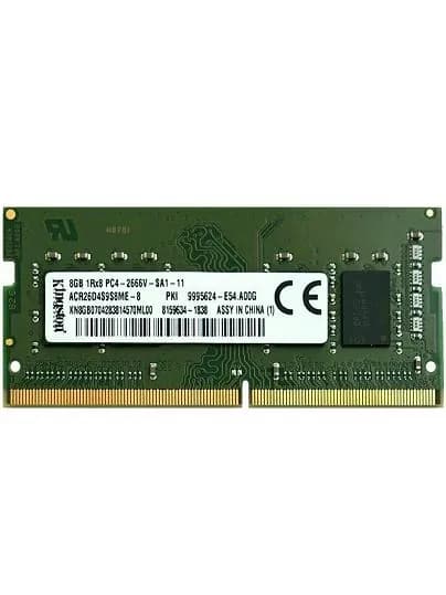 Оперативная память SODIMM DDR4 Кingstоn ACR26D4S9S8ME-8 8Гб 2666MHz DDR4, 2666 МГц, 1 x 8 ГБ (ACR26D4S9S8ME-8)
