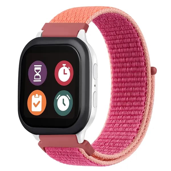 20 мм нейлоновый ремешок-петля для Samsung Galaxy Watch 7/6/5/4 44 мм 40 мм, детский ремешок для Galaxy Watch 6 4 Classic 43 мм/47 мм 42 мм/46 мм