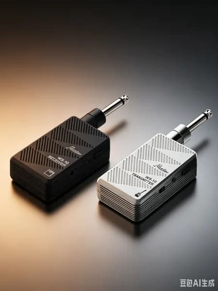 ROWIN WS-10, беспроводная система для электрогитары 2,4 ГГц, передатчик и приемник, несжатая передача звука 16 бит/48 кГц, задержка менее 5 мс, радиус действия 30 м, подключение подключи и играй
