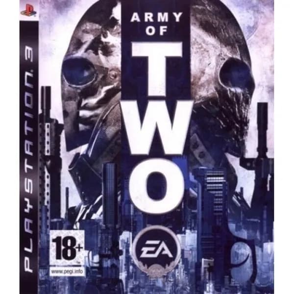 Видеоигра Army Of Two. Издание на диске. Английский язык на ps3