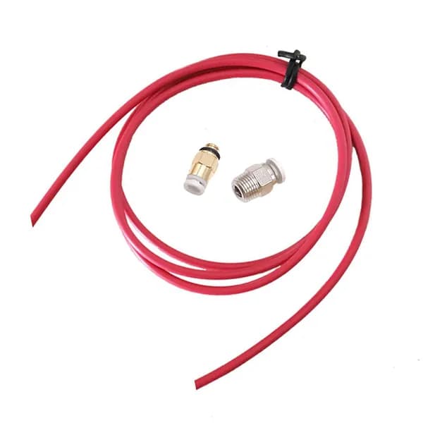 Красное быстроразъемное соединение hot junction pc4-m6 m10 с ptfe трубкой для 3d печати