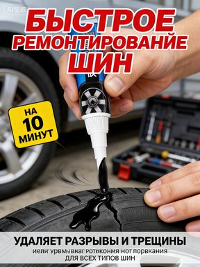 Герметик автомобильный Гель, 60 мл, 1 шт.