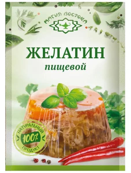 Магия Востока Желатин, 10г