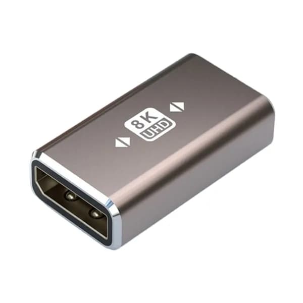 (1 шт.) Переходник DisplayPort 1.4, 8K 60 Гц DP female to female