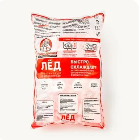 Лёд Охлаждашка 1 кг
