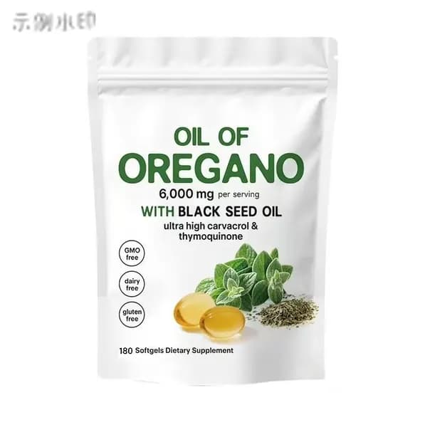 Масло орегано в мягких капсулах, 300 капсул , OreganoOilsoftge1