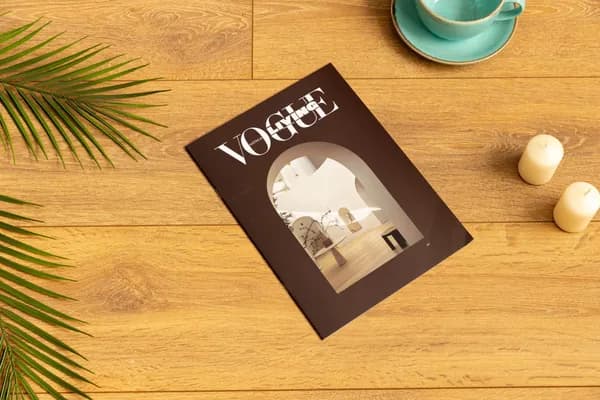 Журнал для фотосессии, для интерьера, фотофон для предметной фотосъёмки