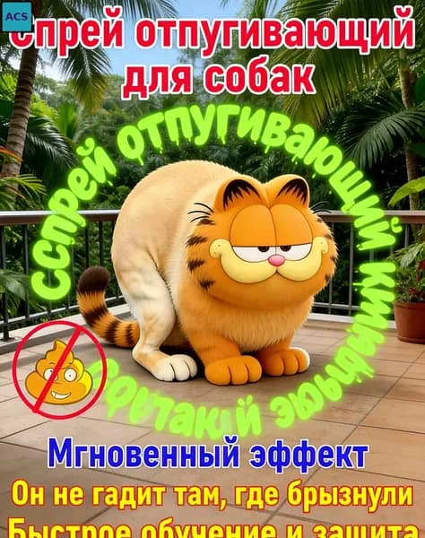 Спрей для коррекции поведения кошек, собак и птиц, 100 мл