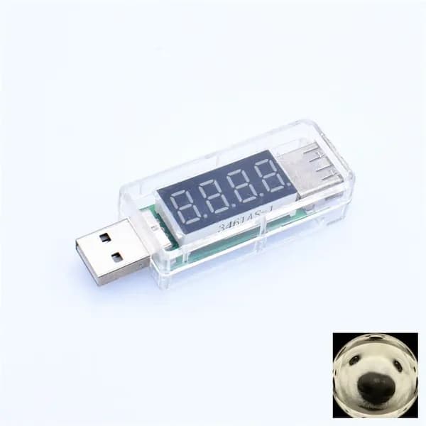 Мини-USB Зарядное устройство Doctor Current Voltage Charging Detector, USB Мобильный вольтметр-амперметр