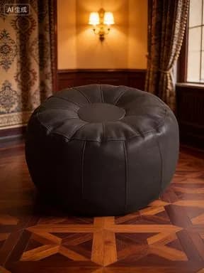 Пуф, Искусственная кожа, 50х30х30 см