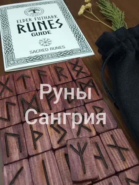 Руны скандинавские для гадания "Сангрия" bag