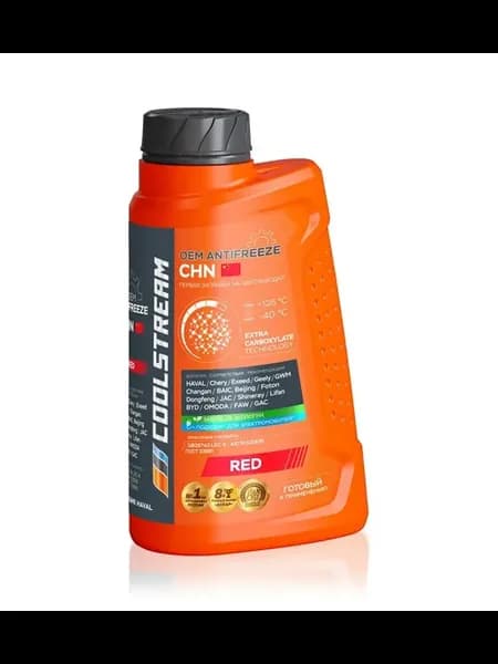 Антифриз CHN готовый -40 красный 1кг CS-011401-RD