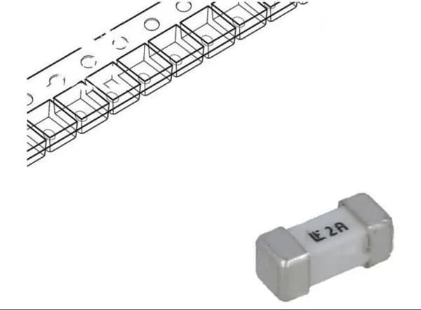 LITTELFUSE 0453002.MR Предохранитель: плавкая вставка, сверхбыстрый, 2А, 125ВAC, SMD, 1шт