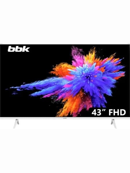 BBK Телевизор 43LEM-1054/FTS2C (W) 43″ Full HD, белый