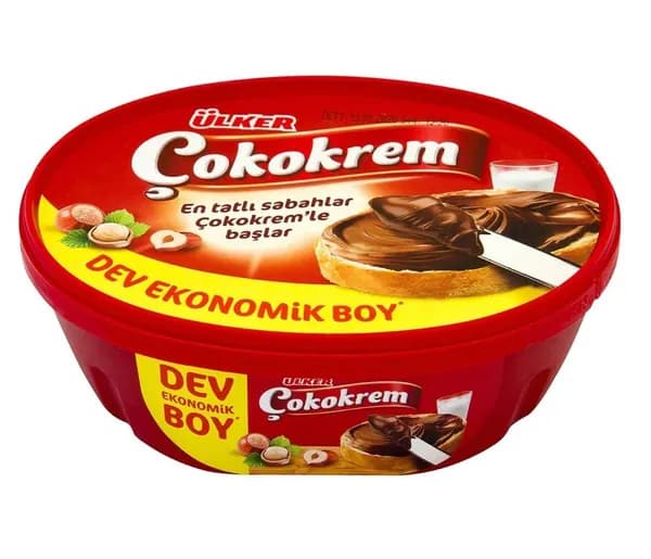 Шоколадная паста Ulker фундуковая Cokokrem (Findik kremasi), 650 г, Турция