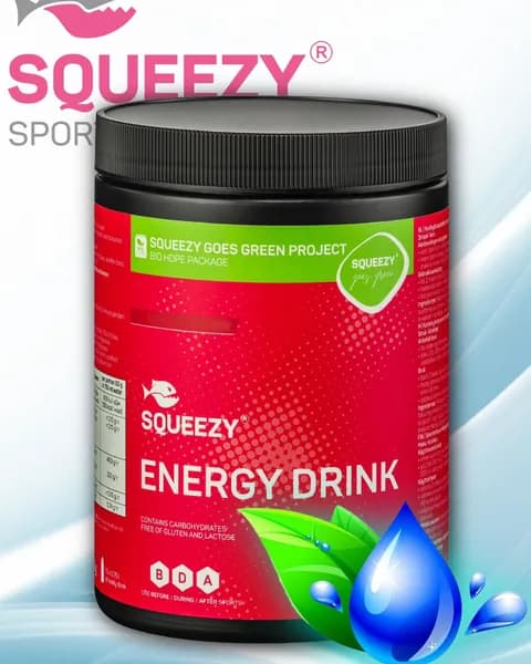 Изотоник с электролитами SQUEEZY 650 г/Нейтральный
