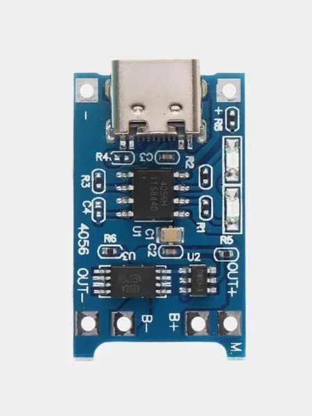 Модуль заряда TP4056 с защитой/Контроллер заряда с защитой 5V 1A - 5шт (TYPE-C)