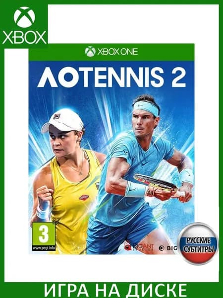 Игра AO Tennis 2 Xbox One Русская Версия Диск на Xbox One