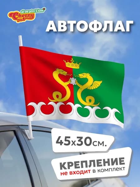 Флаг 45x30 Каменский район (Пензенская область)