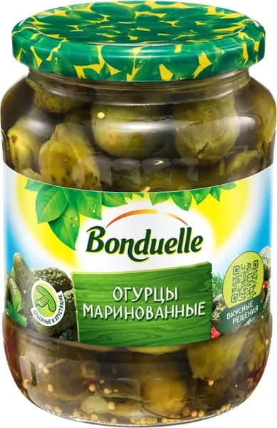 Огурцы BONDUELLE маринованные, 720мл