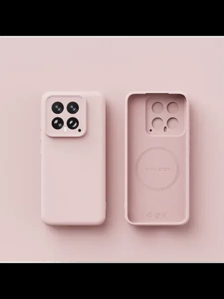 Чехол для Xiaomi 14 Milk Yellow, силикон MagS
