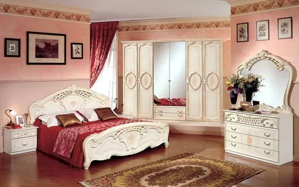 Диа мебель Комплект мебели для спальни , сп. место 160х200 см