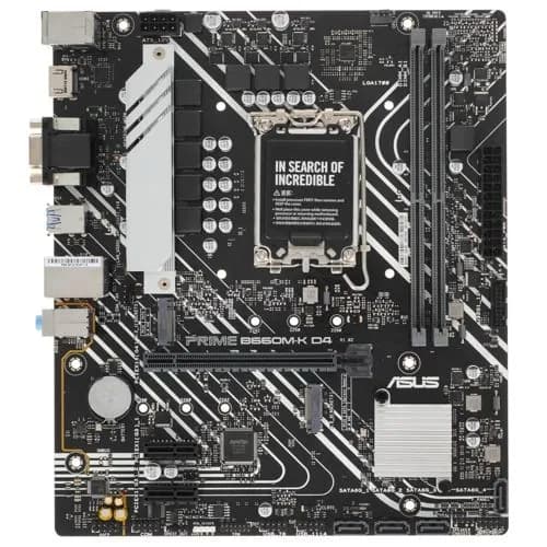 ASUS PRIME B660M-K D4, LGA 1700, DDR4, Материнская плата