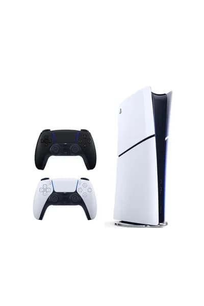 Игровая консоль Playstation 5 Slim Digital, 825 ГБ, два геймпада Dualsense