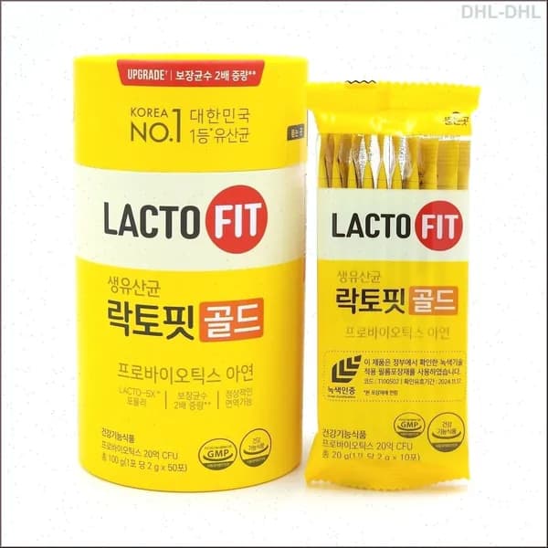 Растворимый напиток с содержанием синбиотиков и пробиотиков Lacto-Fit Probiotics Gold пор. саше, 2 г, 50 шт.