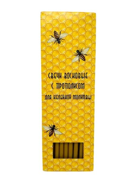 Свечи церковные, 20 см х 0.7 см, 20 шт