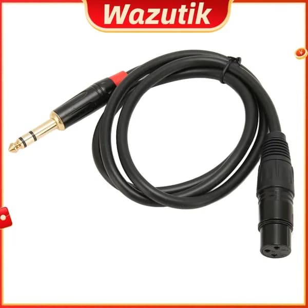 Кабель XLR на 1/4-дюймовый TRS, многофункциональный, для микрофонов и усилителей